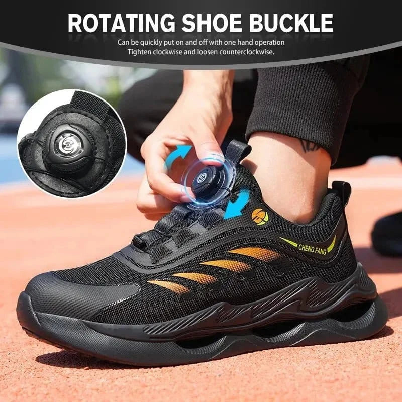 Airwalk - Men's Steel Toe Work Shoes | Lightweight