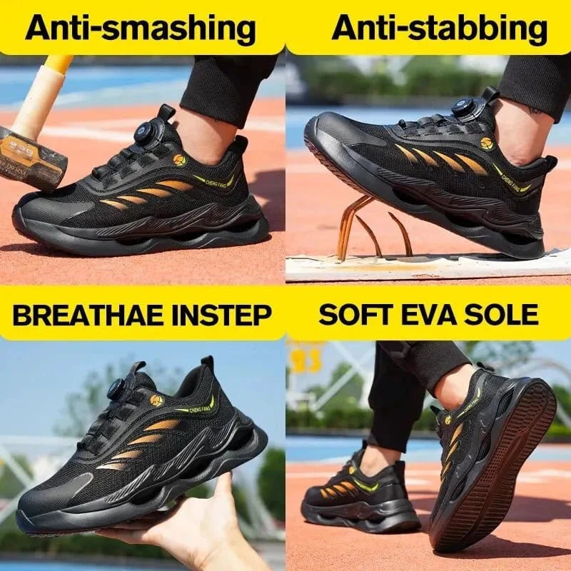 Airwalk - Men's Steel Toe Work Shoes | Lightweight