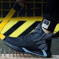 Alpha - Men's Black Work Shoes | Comfortable