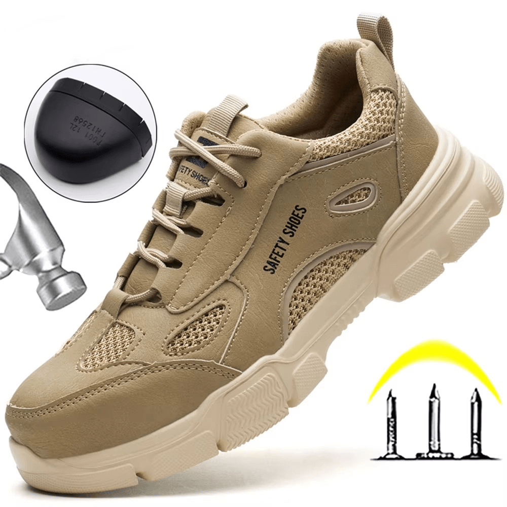 Ashford - Men's Steel Toe Safety Sneakers | Breathable Protection