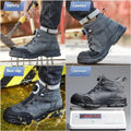 Blackanvil - Men's Steel Toe Work Boots | Adjustable Knob Fit