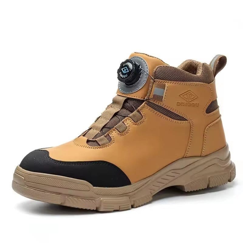 Blackanvil - Men's Steel Toe Work Boots | Adjustable Knob Fit