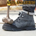 Blackanvil - Men's Steel Toe Work Boots | Adjustable Knob Fit