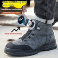 Blackanvil - Men's Steel Toe Work Boots | Adjustable Knob Fit