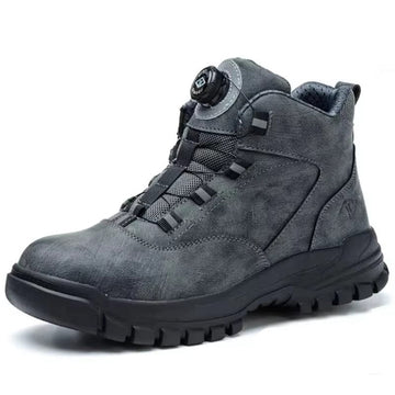 Blackanvil - Men's Steel Toe Work Boots | Adjustable Knob Fit