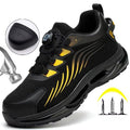 Blackkeep - Men's Steel Toe Work Shoes | Knob Lacing Syste