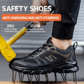 Blackmill - Breathable Protective Work Shoes | Shock Absorption
