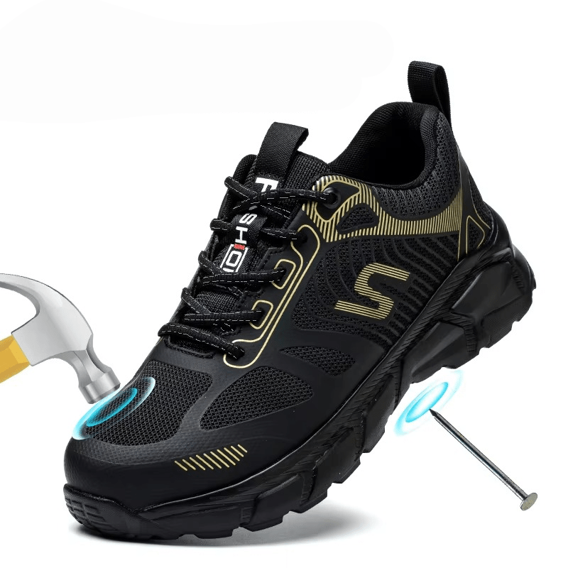 Blackmill - Breathable Protective Work Shoes | Shock Absorption