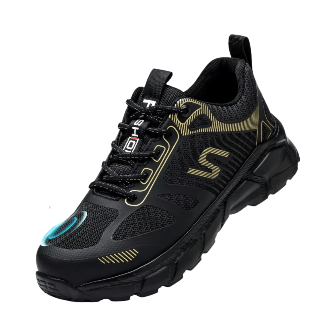 Blackmill - Breathable Protective Work Shoes | Shock Absorption