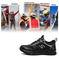 Blackmill - Breathable Protective Work Shoes | Shock Absorption