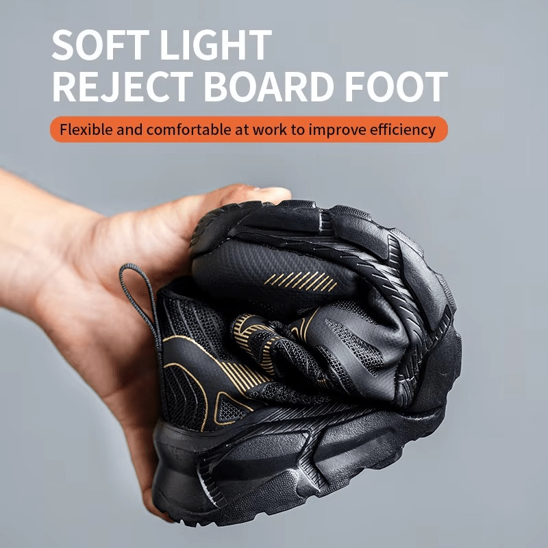 Blackmill - Breathable Protective Work Shoes | Shock Absorption