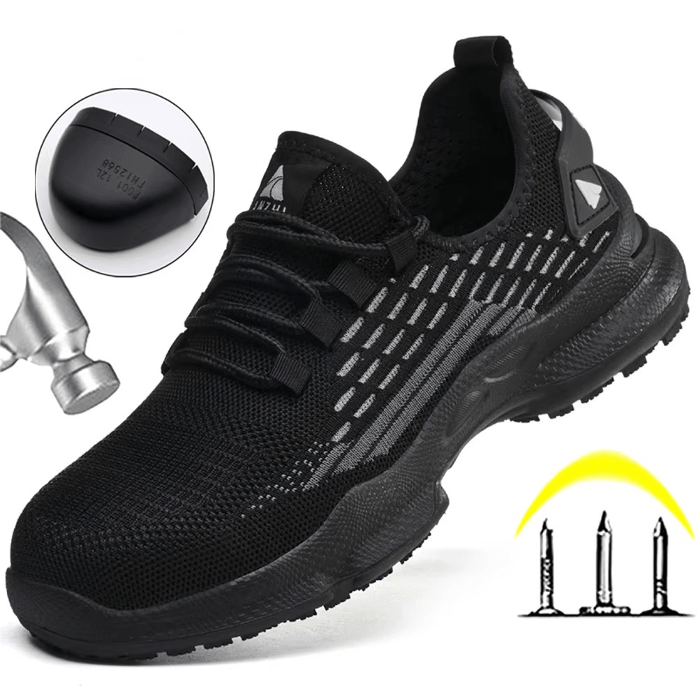 Blackthorn - Breathable Safety Work Shoes | Non-Slip Protection