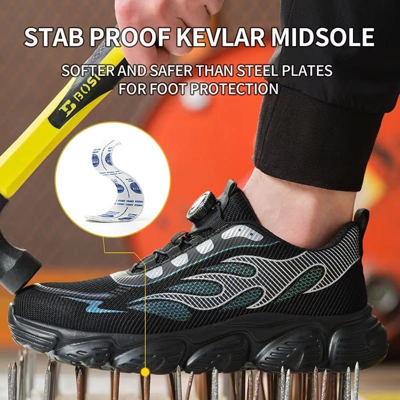 Blazetread - Men's Steel Toe Work Shoes | Durable Sole