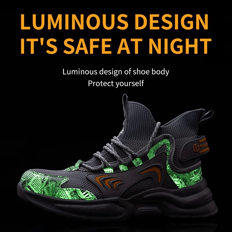 Bravholt - Men's Steel Toe Work Boots | Long Hours Comfort