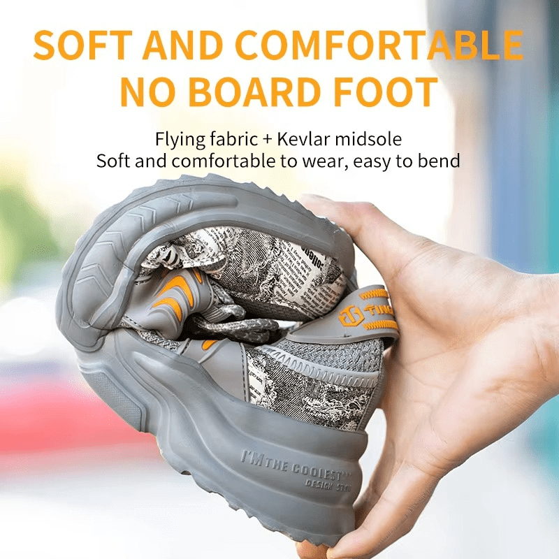 Bravholt - Men's Steel Toe Work Boots | Long Hours Comfort