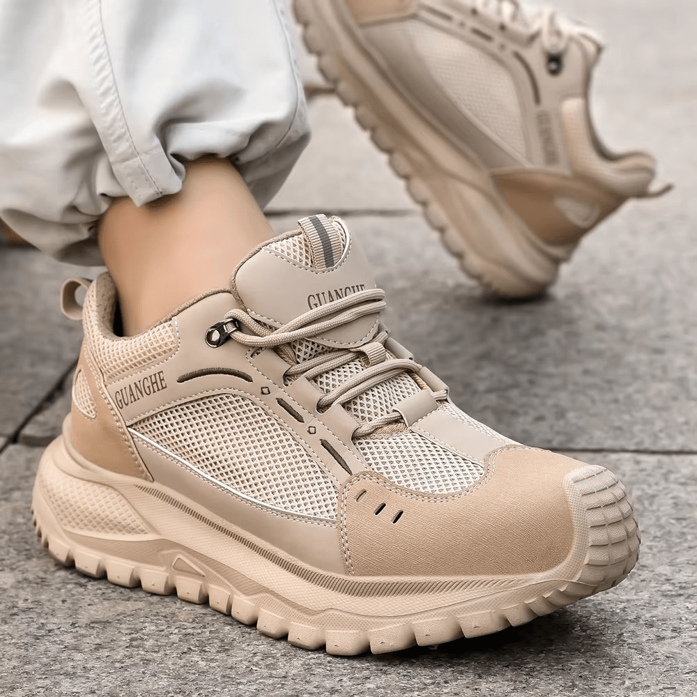 Bravik - Breathable Steel Toe Work Shoes | Puncture Proof