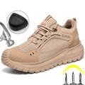 Bravik - Breathable Steel Toe Work Shoes | Puncture Proof
