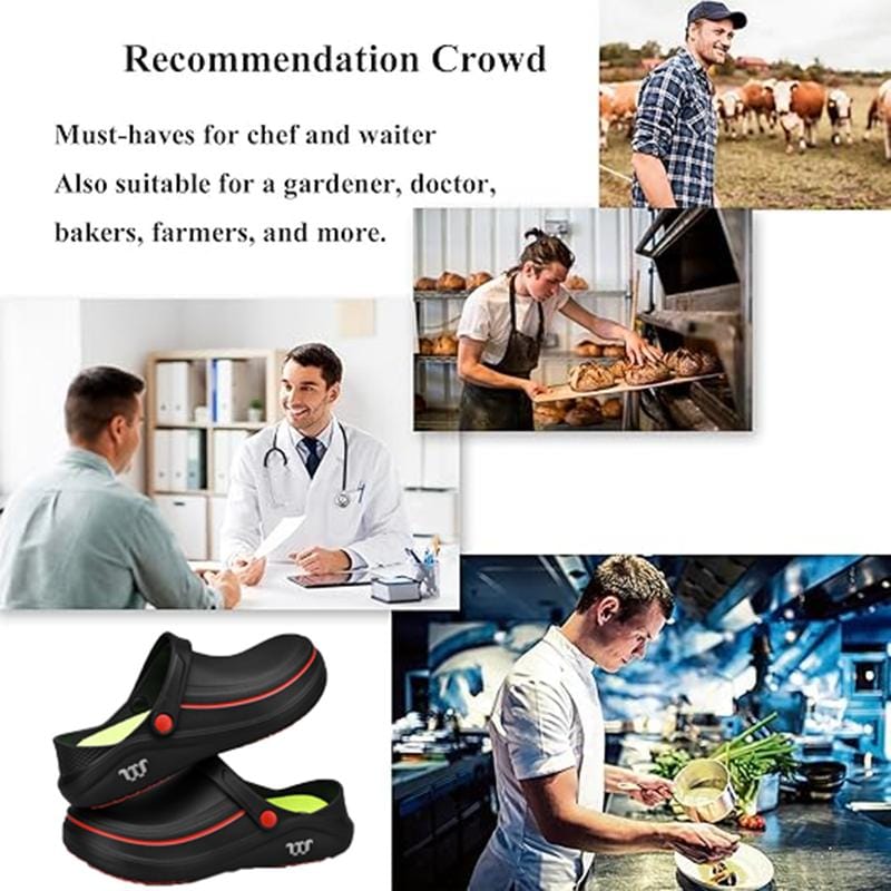 Brentor - Waterproof Work Clogs | Oil-Resistant Comfort