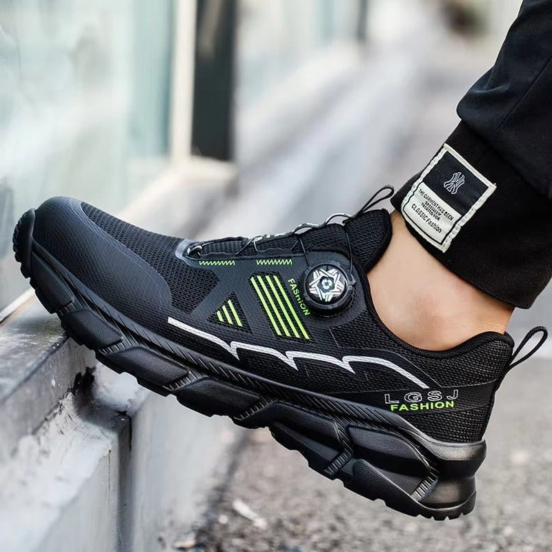 Buxie - Men's Steel Toe Work Shoes | Shock Absorbing