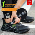 Buxie - Men's Steel Toe Work Shoes | Shock Absorbing