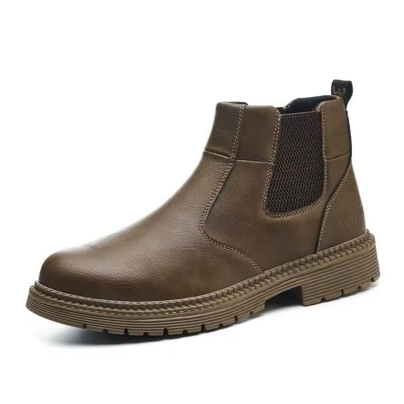 Chelsea - Men's Steel Toe Work Boots | Rubber Sole