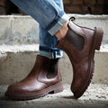 Chelsea - Men's Steel Toe Work Boots | Rubber Sole