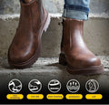 Chelsea - Men's Steel Toe Work Boots | Rubber Sole