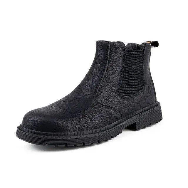 Chelsea - Men's Steel Toe Work Boots | Rubber Sole