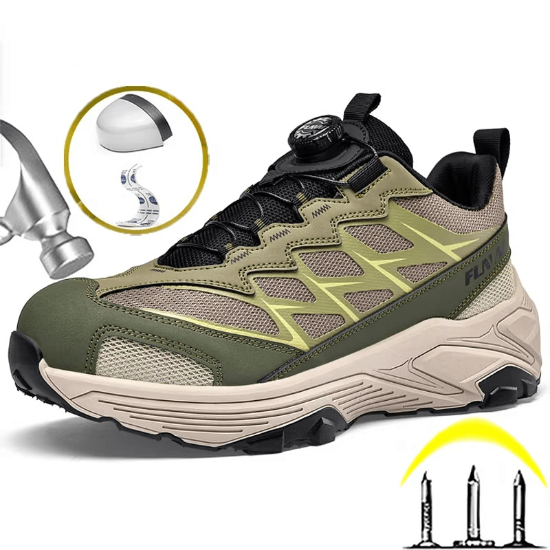 Coldrin - Men's Steel Toe Work Boots | Breathable Protection