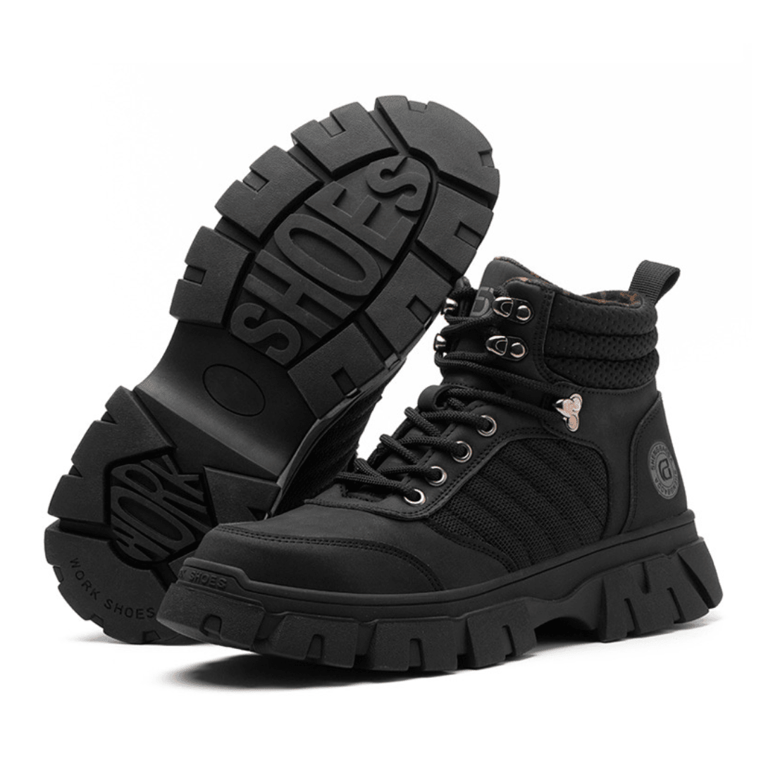 Crusader - Men's Steel Toe Work Boots | Long Hours Comfort