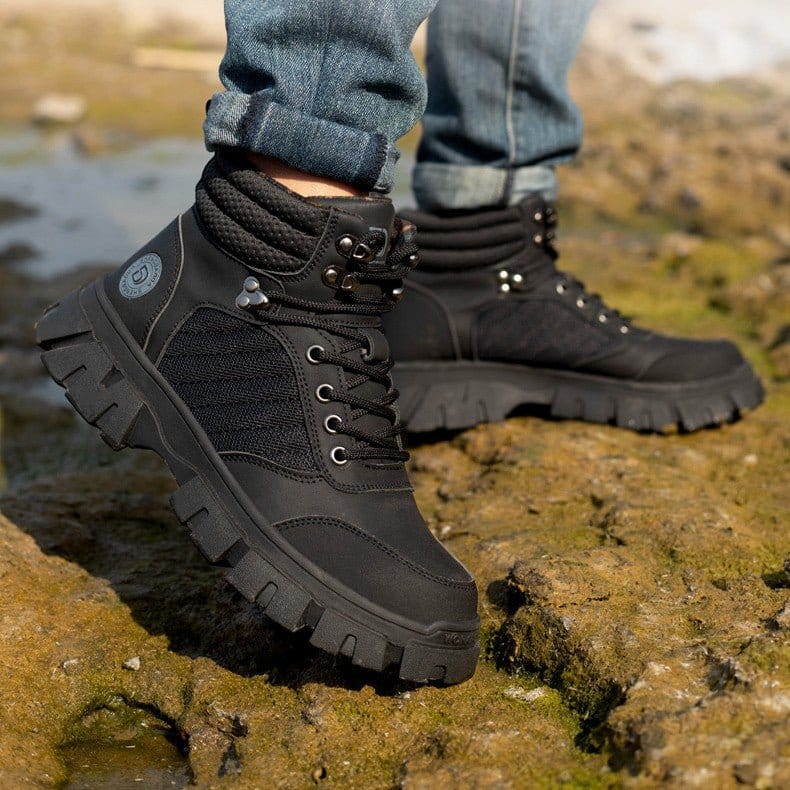 Crusader - Men's Steel Toe Work Boots | Long Hours Comfort