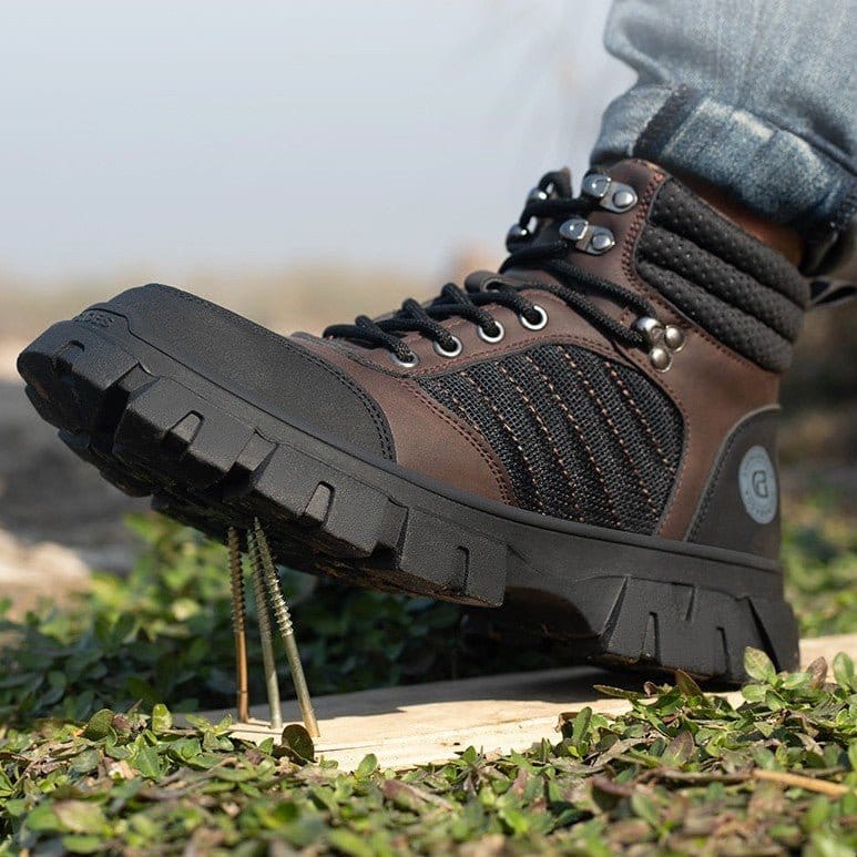 Crusader - Men's Steel Toe Work Boots | Long Hours Comfort