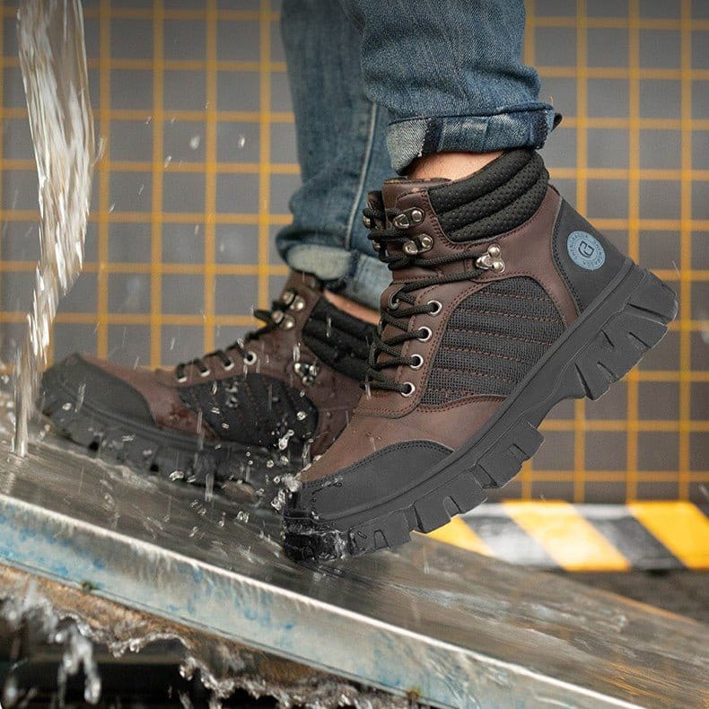 Crusader - Men's Steel Toe Work Boots | Long Hours Comfort