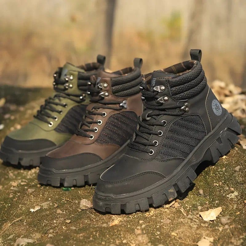 Crusader - Men's Steel Toe Work Boots | Long Hours Comfort