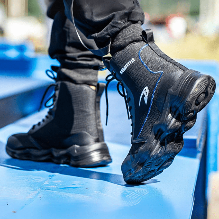 Defencer - Men's Steel Toe Work Boots | Comfortable Support
