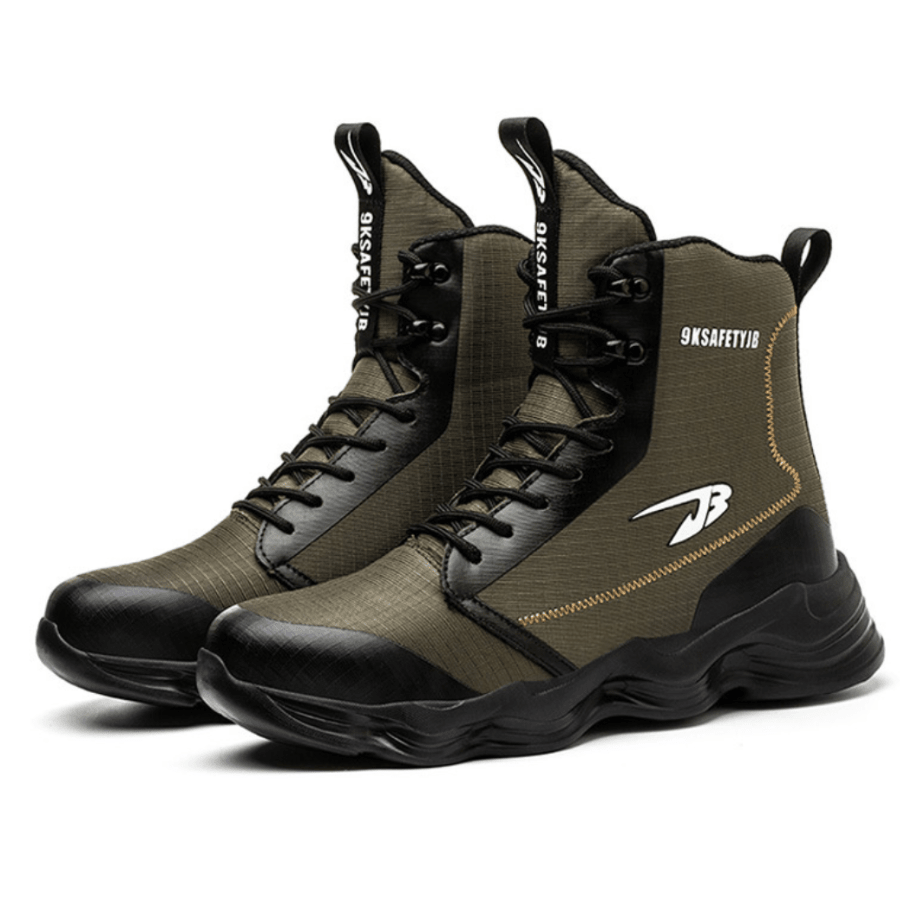 Defencer - Men's Steel Toe Work Boots | Comfortable Support