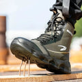 Defencer - Men's Steel Toe Work Boots | Comfortable Support