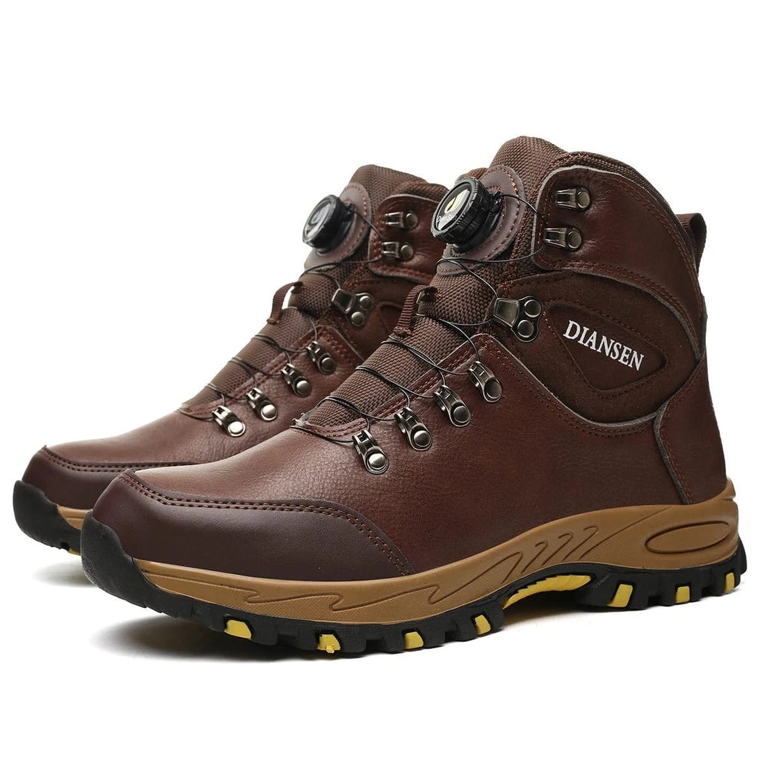 Diasen 9k - Men's Steel Toe Work Boots | Rubber Sole