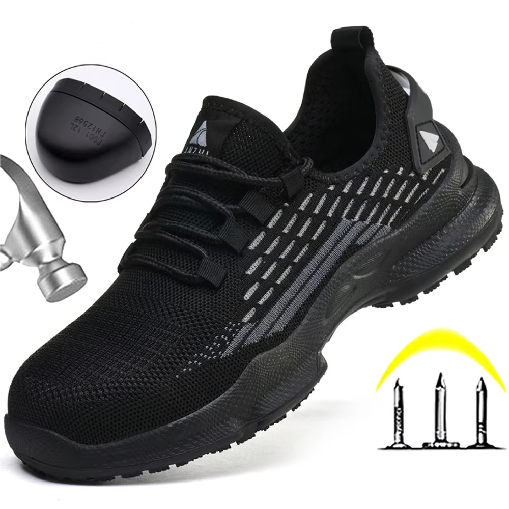 Blackthorn - Breathable Safety Work Shoes | Non-Slip Protection