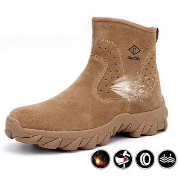 Rockford - Men's Welding Safety Boots | Side Zipper Protection