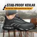 Dravon - Men's Steel Toe Sneakers | Air Cushion Sole