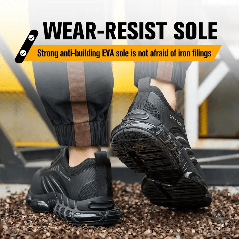 Dravon - Men's Steel Toe Sneakers | Air Cushion Sole