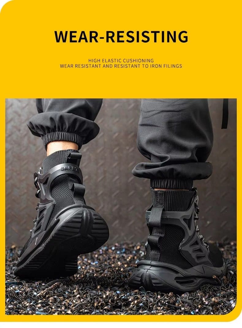 Draxor - Men's Steel Toe Work Boots | All-Day Comfort