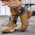Dusthelm - Men's Comfortable Steel Toe Work Boots