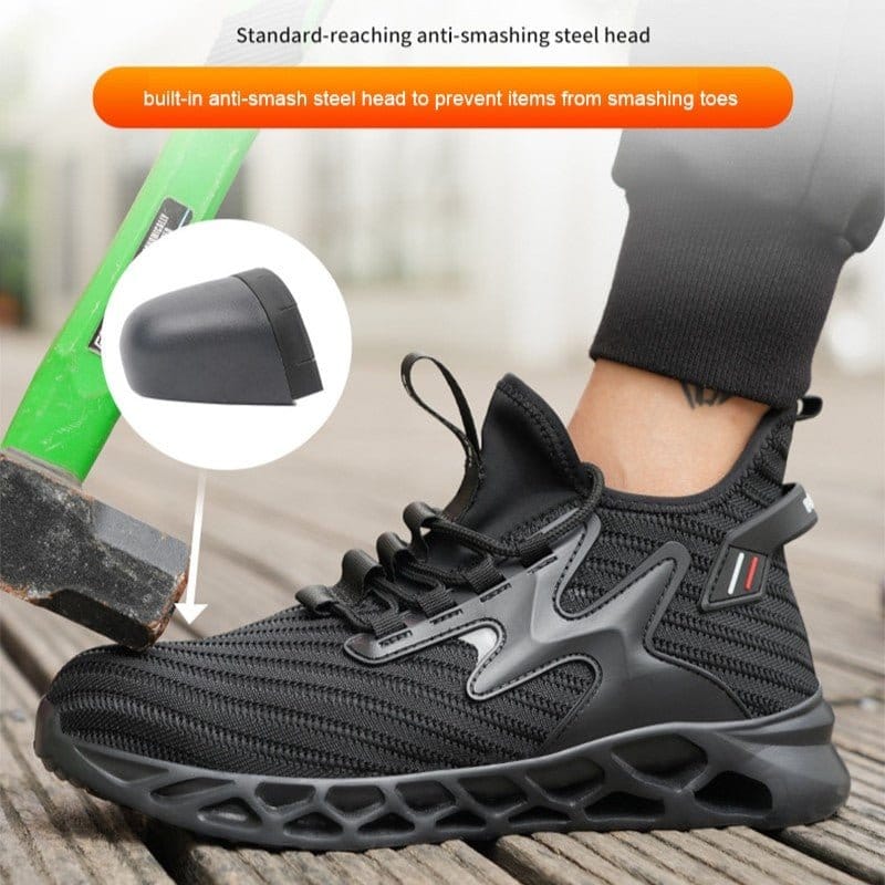 FlexGuard - Men's Steel Toe Work Shoes | Comfortable Fit