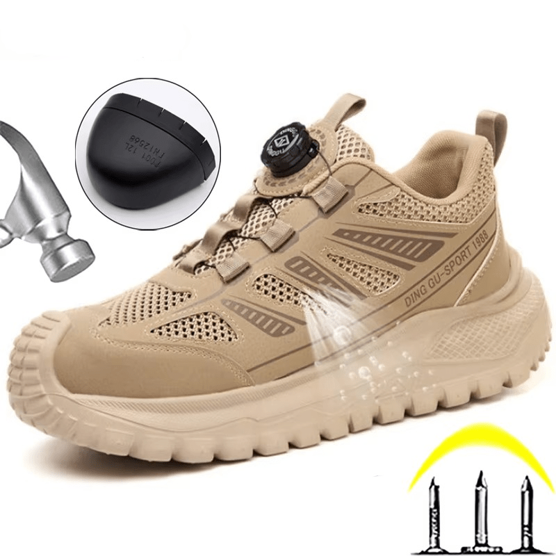 Flintor - Indestructible Work Sneakers | Non-Slip Protection