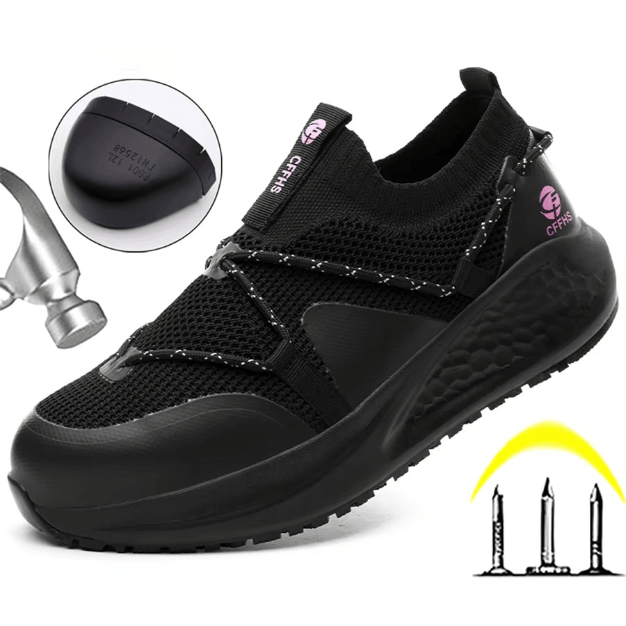 Forgefield - Women's Steel Toe Safety Sneakers | Non-Slip Comfort
