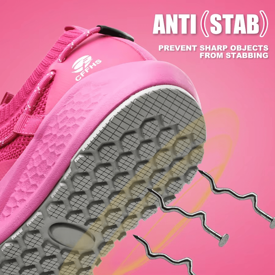 Forgefield - Women's Steel Toe Safety Sneakers | Non-Slip Comfort