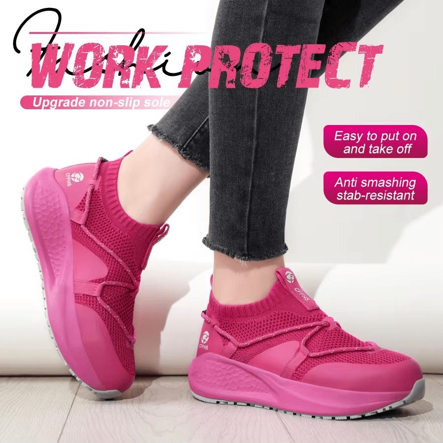 Forgefield - Women's Steel Toe Safety Sneakers | Non-Slip Comfort
