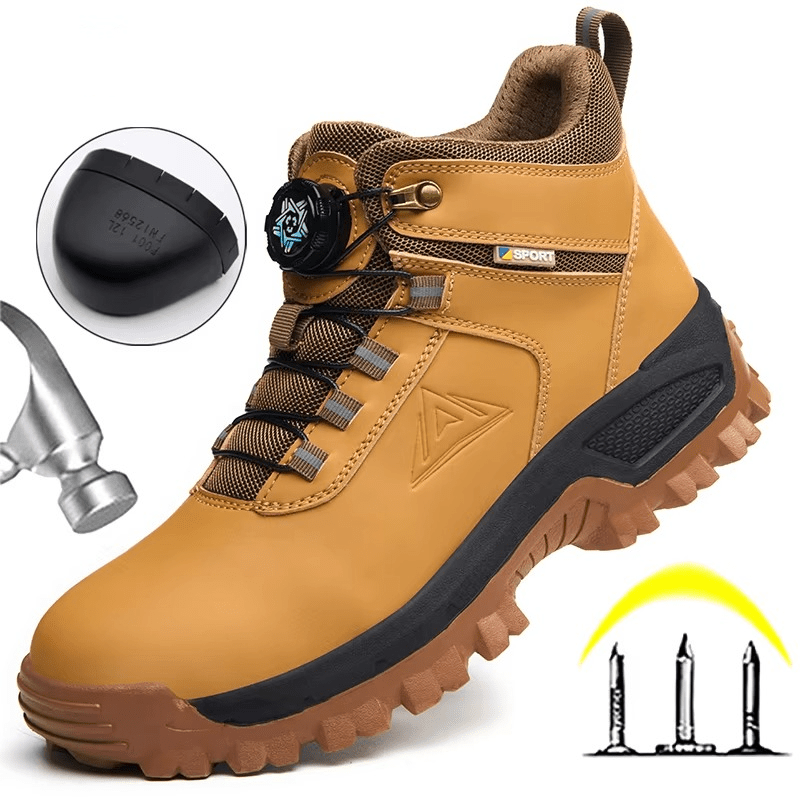 Forgeon - Waterproof Steel Toe Work Boots | Wear-Resistant